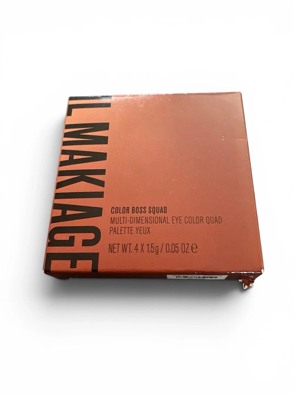 NEW IL MAKIAGE Color Boss Squad Multi-Dimensional Eye Color Quad Palette